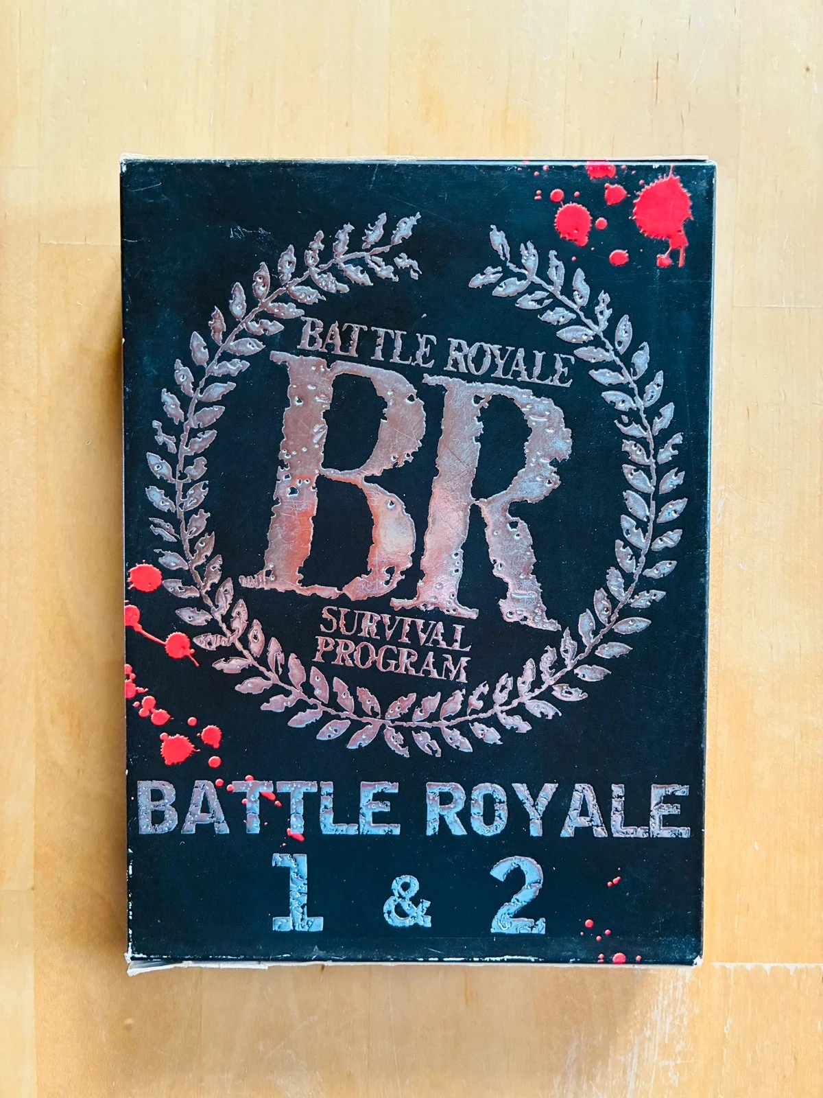 Coffret DVd Battle Royale 1 et 2 édition collector.